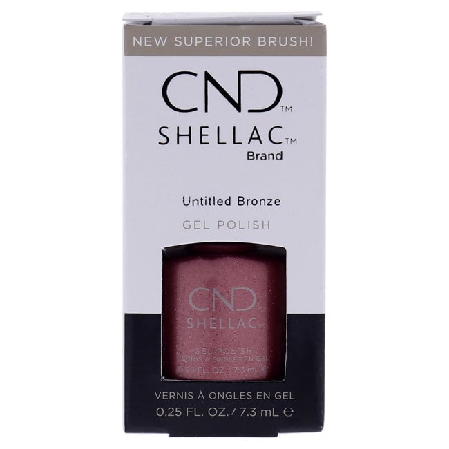 CND Shellac Nail Color - Untitled Bronze by CND for Women - 0.25 oz Nail Polish Image 1