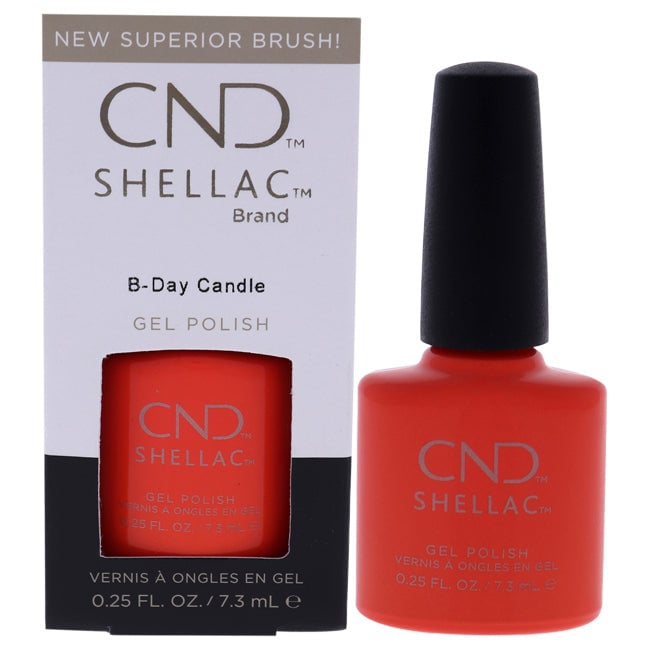 CND Shellac Nail Color - B-Day Candle by CND for Women - 0.25 oz Nail Polish Image 1