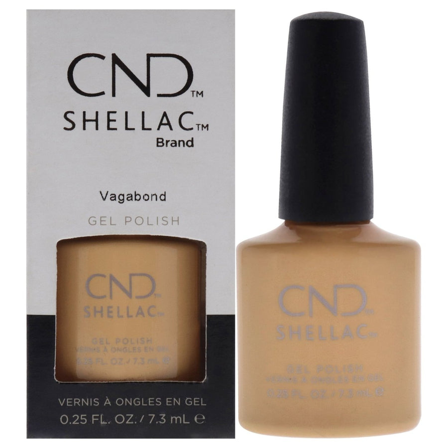 CND Shellac Gel Polish - Vagabond by CND for Women - 0.25 oz Nail Polish Image 1