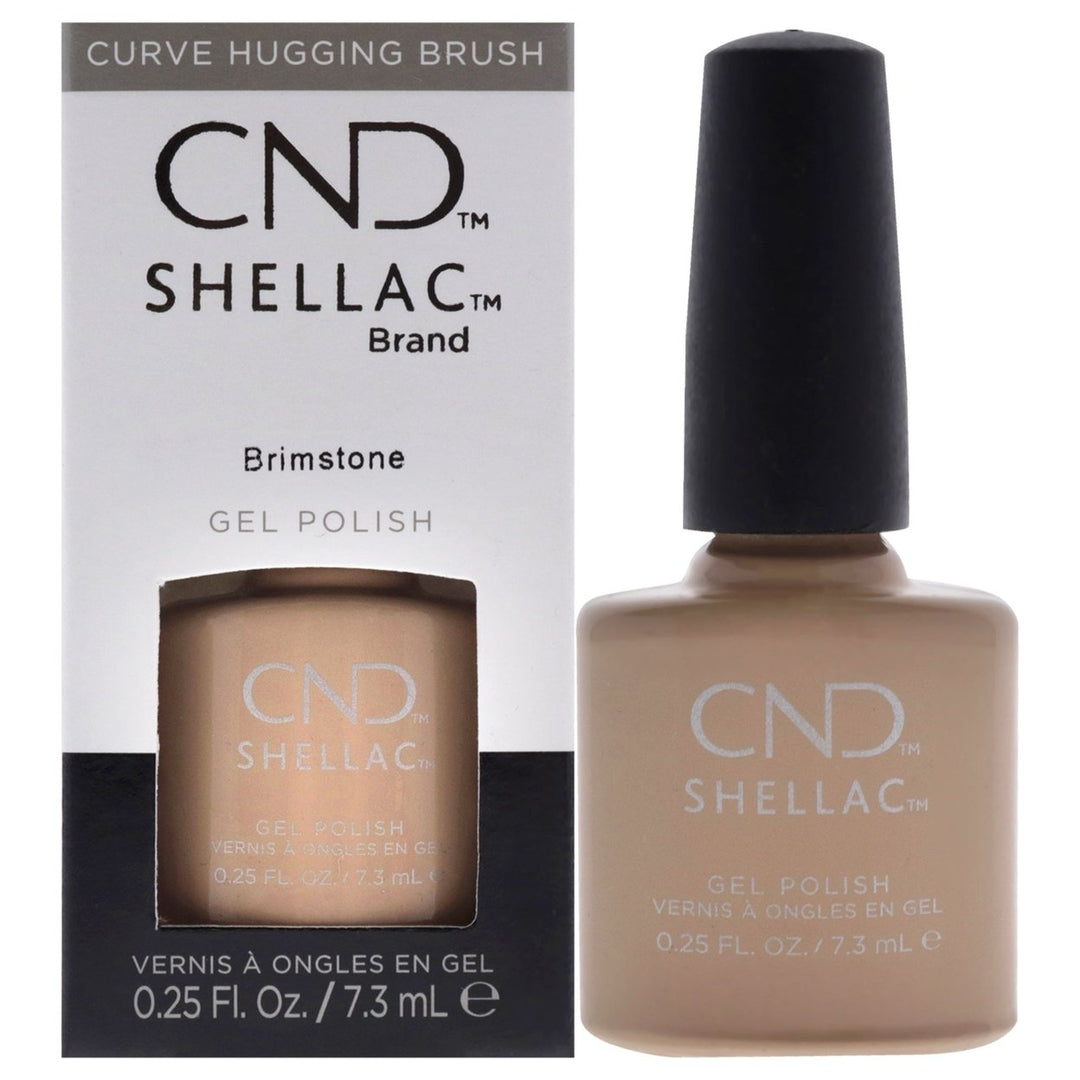 CND Shellac Nail Color - Brimstone by CND for Women - 0.25 oz Nail Polish Image 1