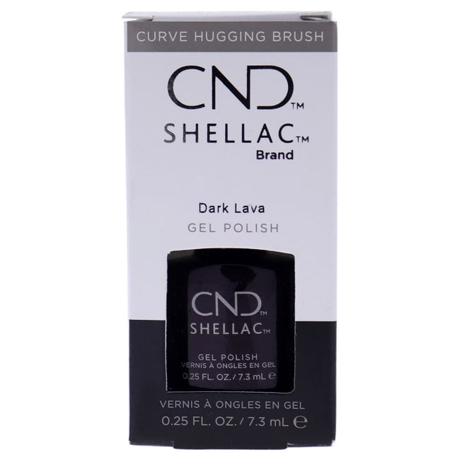 CND Shellac Nail Color - Dark Lava by CND for Women - 0.25 oz Nail Polish Image 1