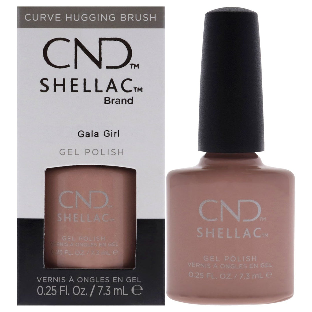 CND Shellac Nail Color - Gala Girl by CND for Women - 0.25 oz Nail Polish Image 1