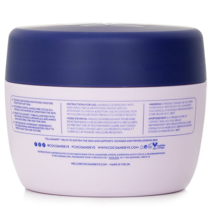 Coco and Eve Glow Figure Whipped Body Cream -  Lychee and Dragon Fruit Scent 212ml/7.2oz Image 3