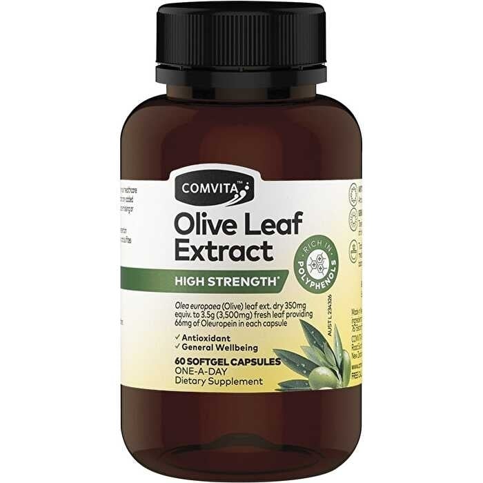 Comvita Olive Leaf Extract Capsules 60 Caps Image 1