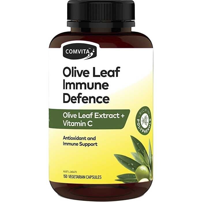 Comvita Olive Leaf Extract Immune Defence Vege Caps 150 Caps Image 1