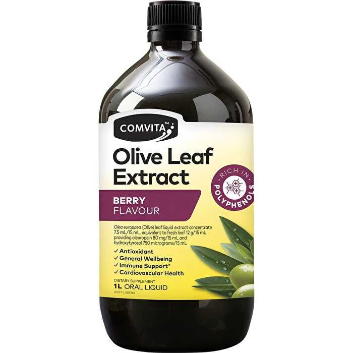 Comvita Olive Leaf Extract Mixed Berry 1000ml Image 1