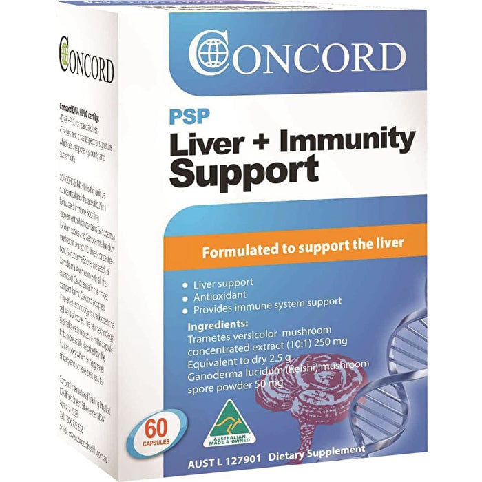 CONCORD RETAIL Concord PSP Liver Plus Immunity Support 60c Image 1