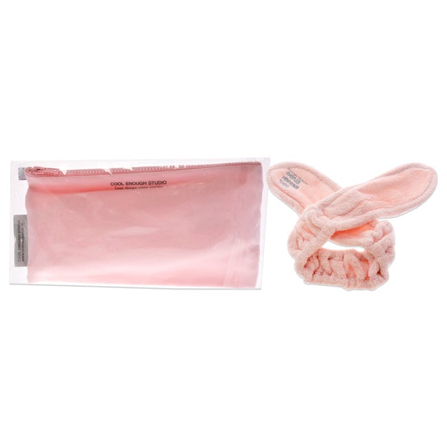 Cool Enough Studio The Band Set - Pink by Cool Enough Studio for Women - 2 Pc Headband Bag Image 1