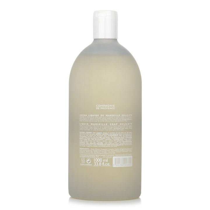 Compagnie de Provence Liquid Marseille Soap Delicate Refill 1000ml/33.8oz Image 3