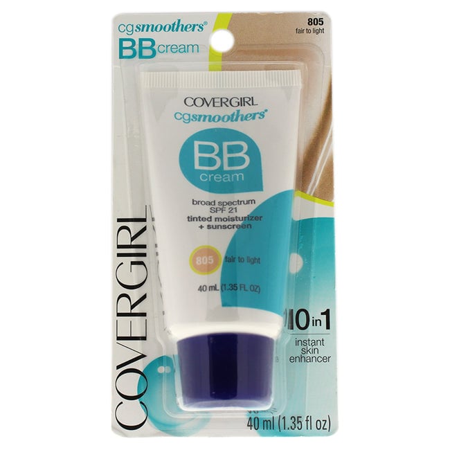 Covergirl CG Smoothers BB Cream Tinted Moisturizer + Sunscreen SPF 21 -  805 Fair To Light by CoverGirl for Women - 1.35 Image 1