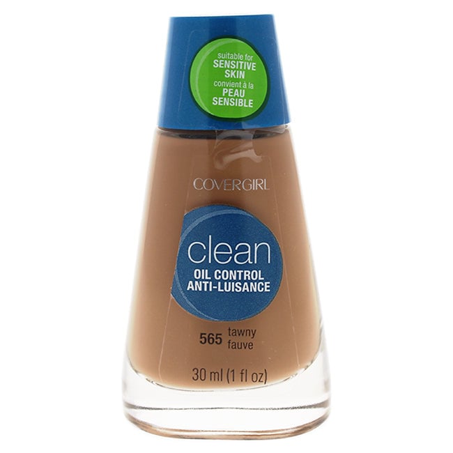 Covergirl Clean Oil Control Liquid Foundation -  565 Tawny by CoverGirl for Women - 1 oz Foundation Image 1