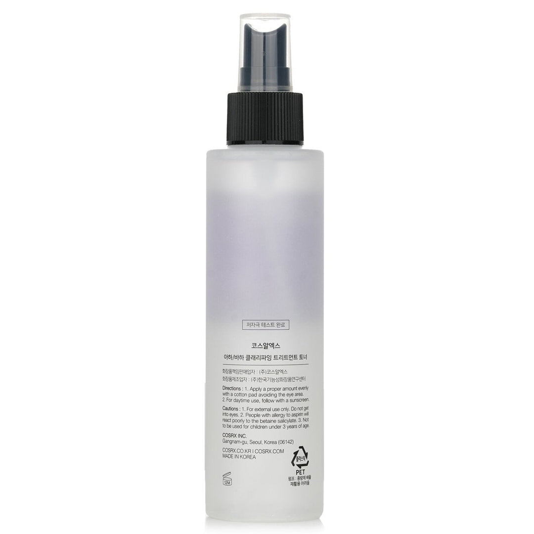 COSRX AHA/BHA Clarifying Treatment Toner 150ml/5.07oz Image 3