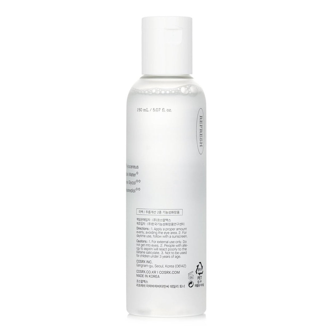 COSRX Refresh AHA BHA Vitamin C Daily Toner 150ml/5.07oz Image 3