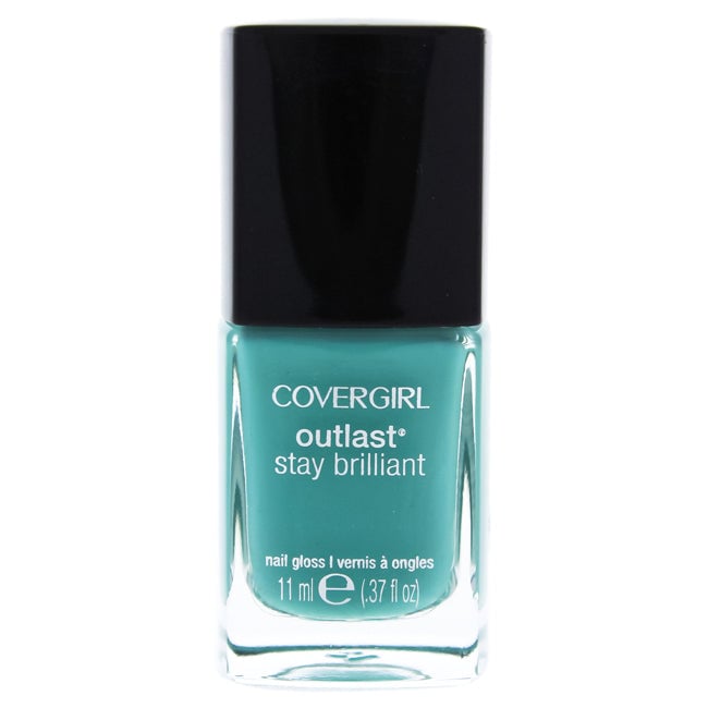 CoverGirl Outlast Stay Brilliant - 285 Mint Mojito by CoverGirl for Women - 0.37 oz Nail Polish Image 1