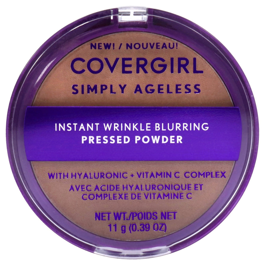 Covergirl Simply Ageless Instant Wrinkle Blurring Pressed Powder - 265 Tawny by CoverGirl for Women - 0.39 oz Powder Image 1