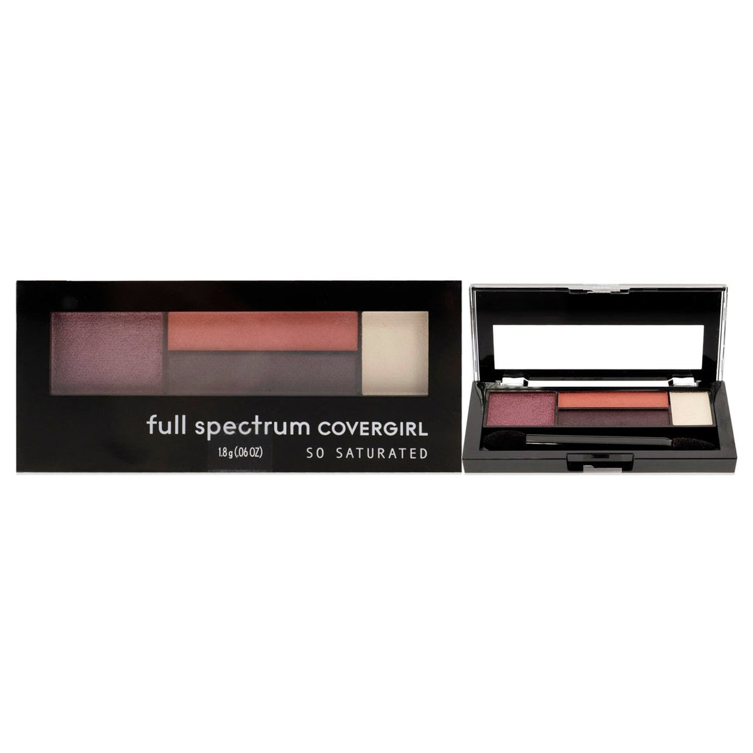 Covergirl So Saturated Quad Palette - With It by CoverGirl for Women - 0.06 oz Eye Shadow Image 1