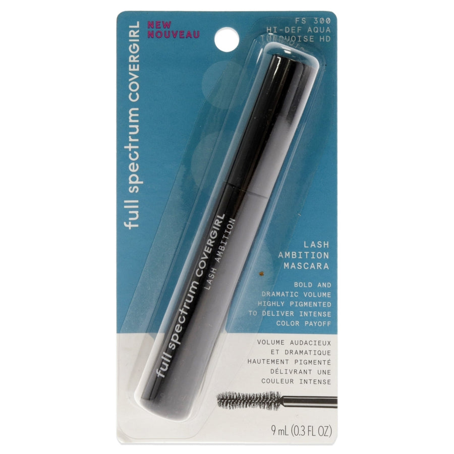 Covergirl Full Spectrum Lash Ambition Mascara - 300 Hi-Def Aqua by CoverGirl for Women - 0.3 oz Mascara Image 1