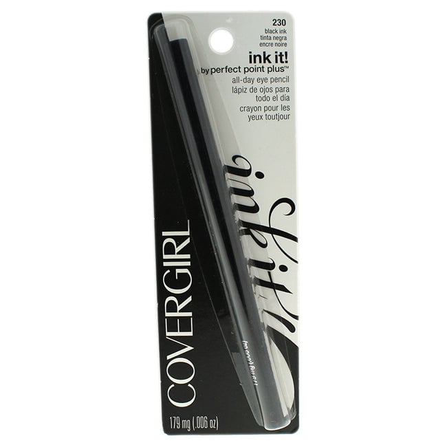 CoverGirl Ink It! By Perfect Point Plus - 230 Black Ink by CoverGirl for Women - 0.006 oz Eyeliner Image 1