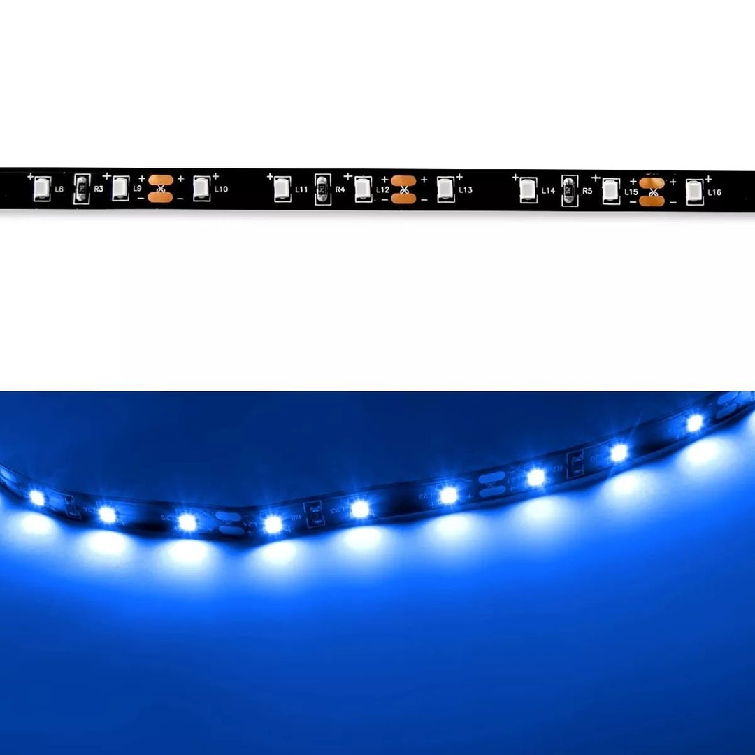 132inch Blue LED Flexible Strip Light RV Interior Non-Waterproof Dimmable Lighting Image 1