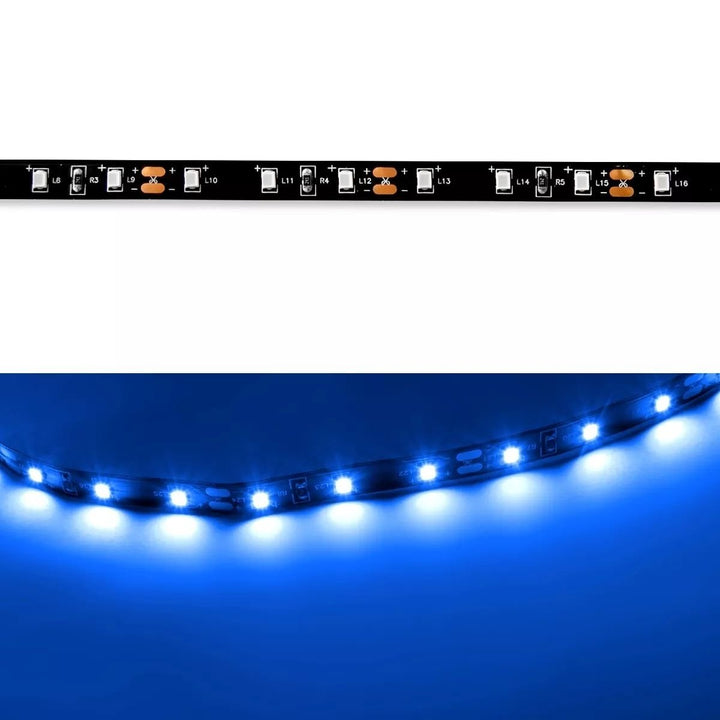 132inch Blue LED Flexible Strip Light RV Interior Non-Waterproof Dimmable Lighting Image 1