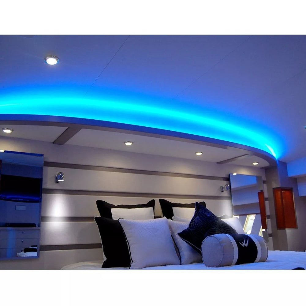 132inch Blue LED Flexible Strip Light RV Interior Non-Waterproof Dimmable Lighting Image 2