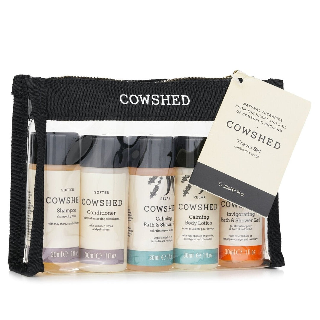 Cowshed Travel Set (Shampoo + Conditioner + Bath and Shower Gel + body Lotion) 5x30ml Image 2