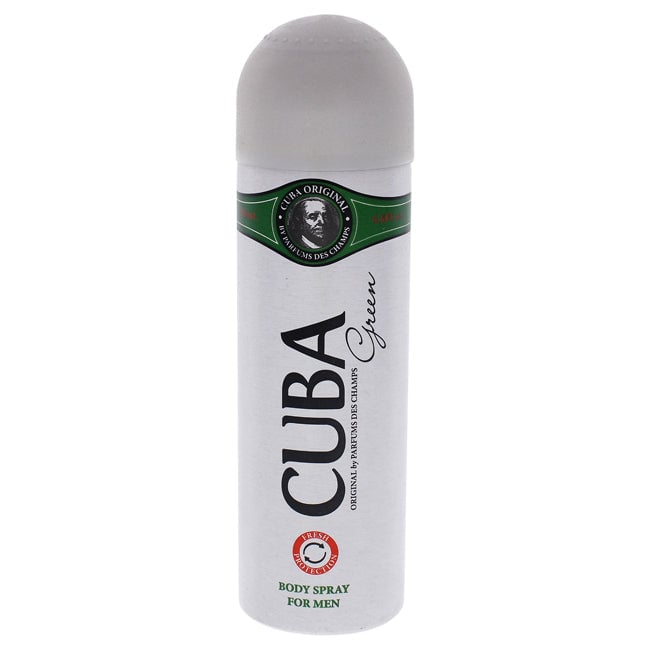 Cuba Cuba Green by Cuba for Men - 6.6 oz Body Spray Image 1