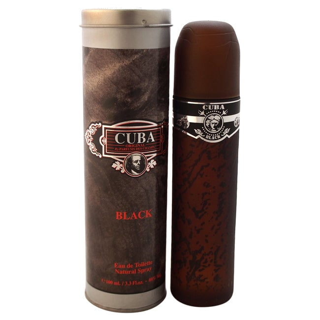 Cuba Cuba Black by Cuba for Men - 3.3 oz EDT Spray Image 1