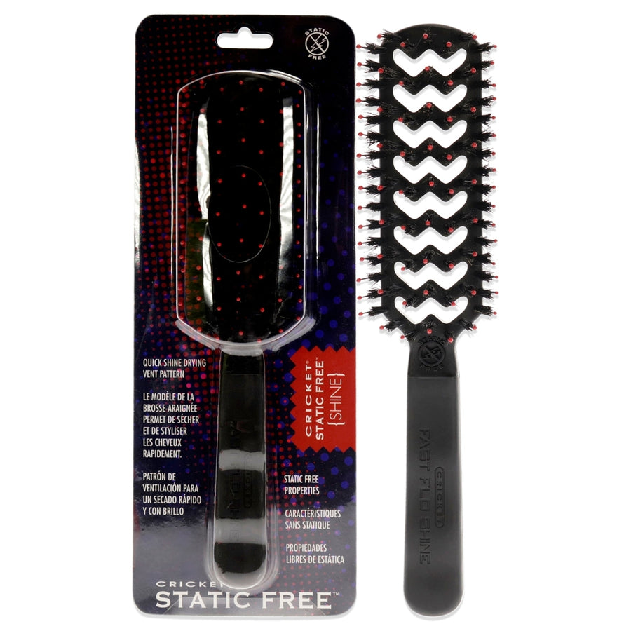 Cricket Static Free Fast Flo - Shine by Cricket for Unisex - 1 Pc Hair Brush Image 1