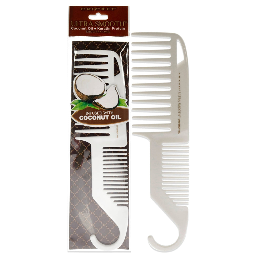 Cricket Ultra Smooth Coconut Shower Comb by Cricket for Unisex - 1 Pc Comb Image 1