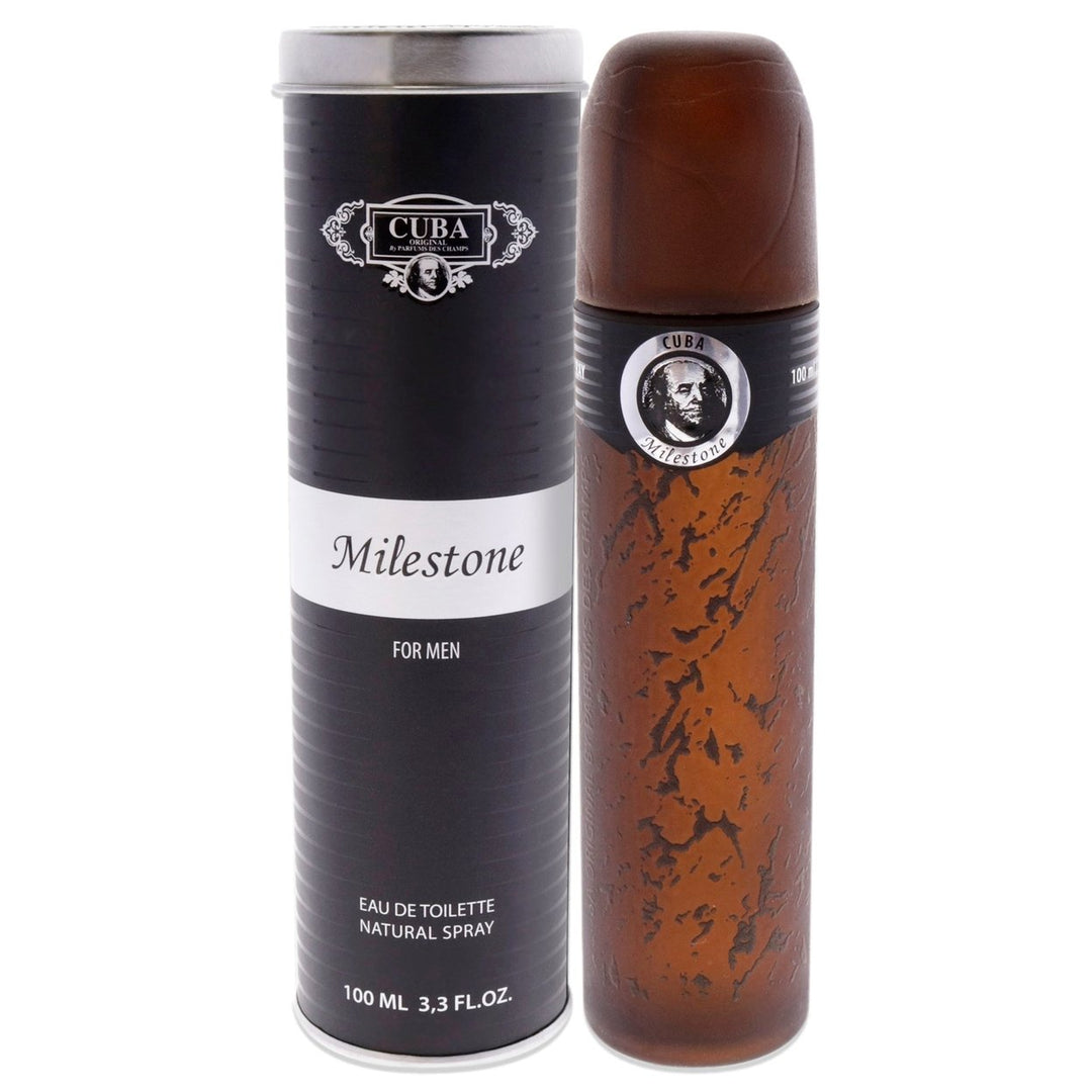 Cuba Cuba Milestone by Cuba for Men - 3.3 oz EDT Spray Image 1