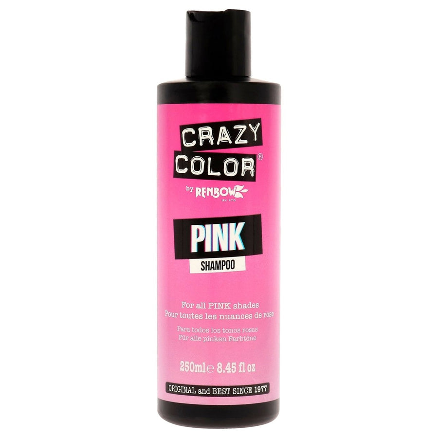 Crazy Color Vibrant Color Shampoo - Pink by Crazy Color for Unisex - 8.45 oz Shampoo Image 1