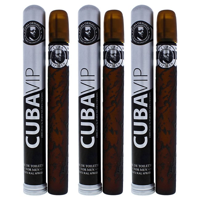 Cuba VIP by Cuba for Men - 1.17 oz EDT Spray - Pack of 3 Image 1