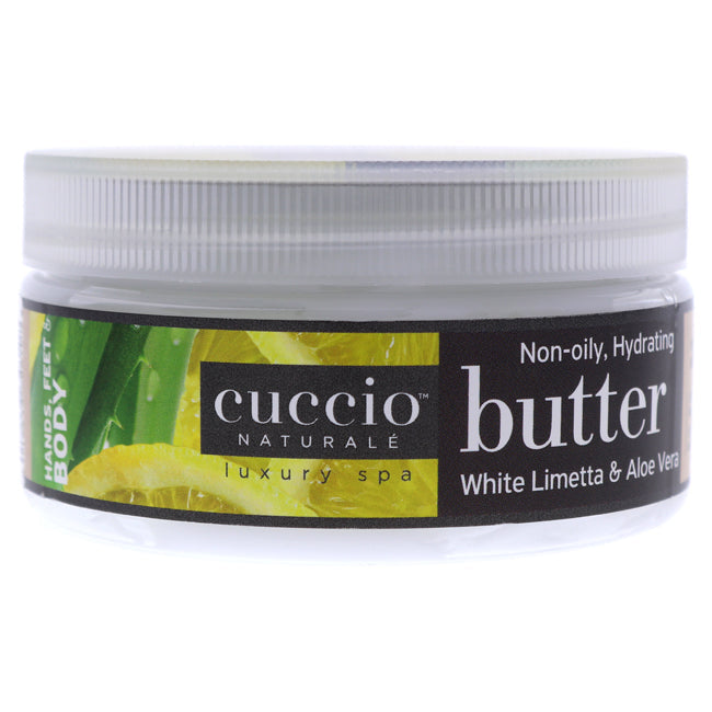 Cuccio Butter Blend - White Limetta and Aloe Vera by Cuccio for Unisex - 8 oz Body Lotion Image 1