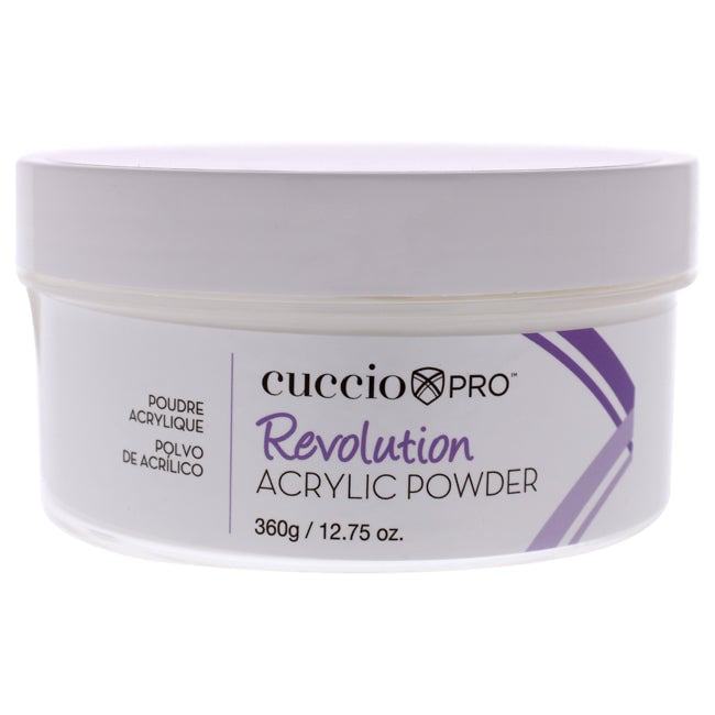 Cuccio Pro Acrylic Powder - White by Cuccio Pro for Women - 12.75 oz Acrylic Powder Image 1