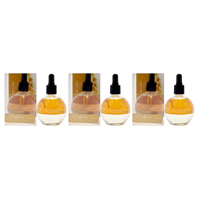 Cuccio Cuticle Oil by Cuccio for Women - 3 x 2.5 oz Cuticle Oil - Pack of 3 Image 1