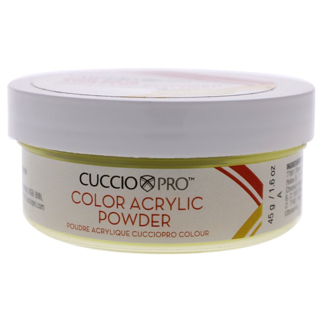 Cuccio Pro Colour Acrylic Powder - Banana Yellow by Cuccio Pro for Women - 1.6 oz Acrylic Powder Image 1