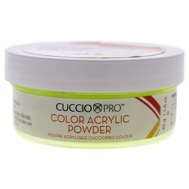 Cuccio Pro Colour Acrylic Powder - Neon Pineapple by Cuccio Pro for Women - 1.6 oz Acrylic Powder Image 1