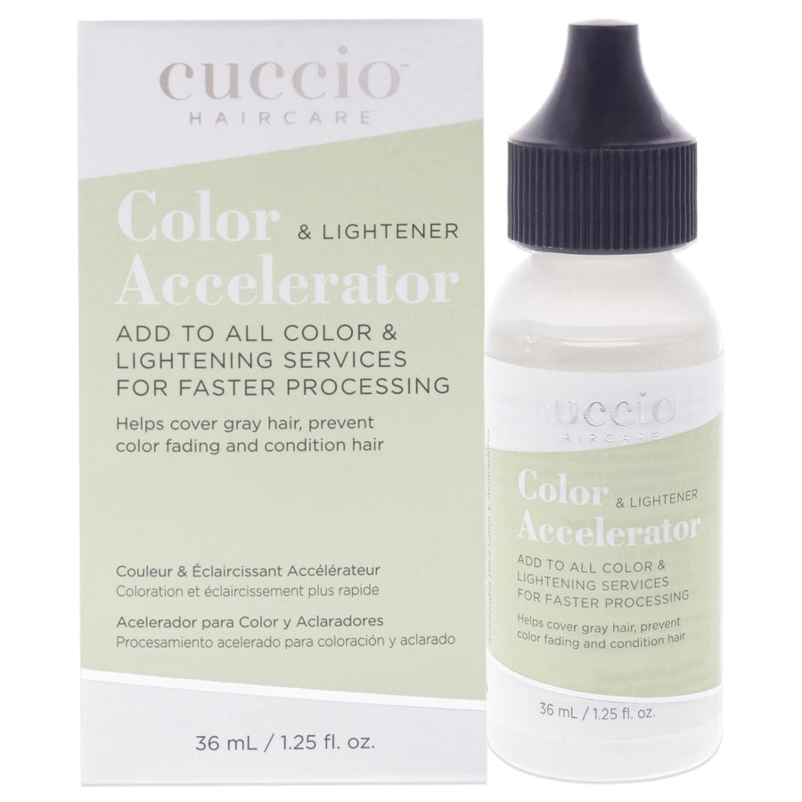 Cuccio Haircare Color and Lightener Accelerator by Cuccio Haircare for Unisex - 1.25 oz Lightener Image 1