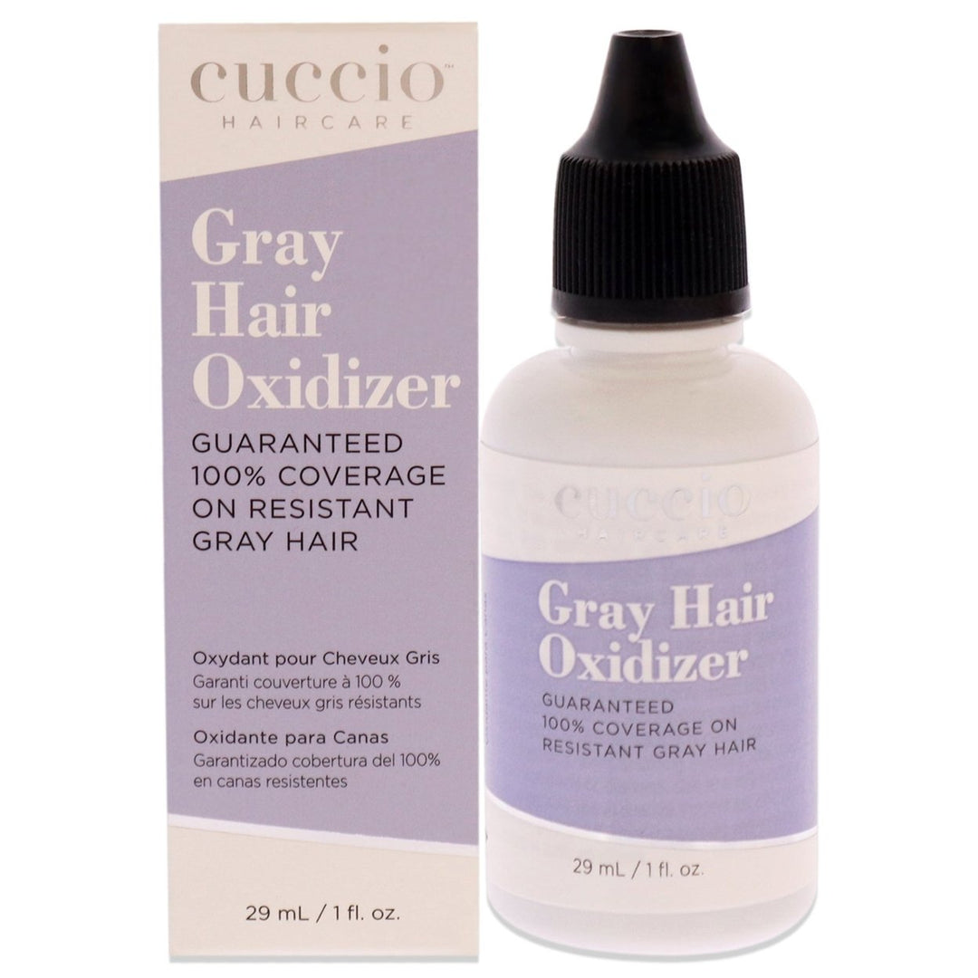 Cuccio Haircare Gray Hair Oxidizer by Cuccio Haircare for Unisex - 1 oz Treatment Image 1