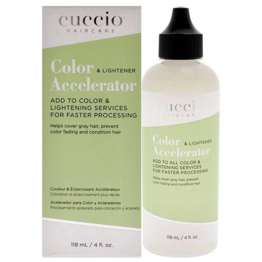 Cuccio Haircare Color and Lightener Accelerator by Cuccio Haircare for Unisex - 4 oz Lightener Image 1