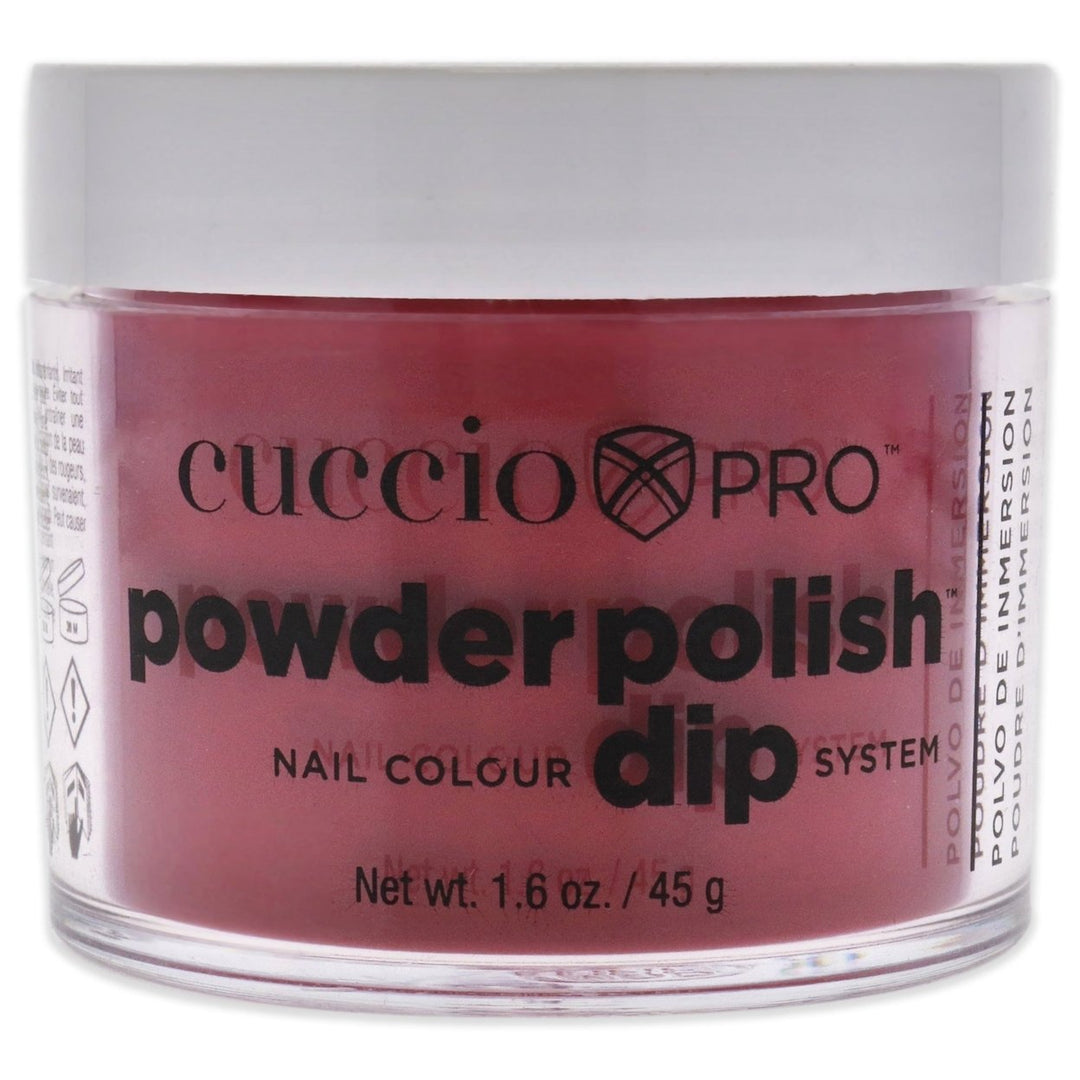 Cuccio Colour Pro Powder Polish Nail Colour Dip System - A Kiss In Paris by Cuccio Colour for Women - 1.6 oz Nail Powder Image 1