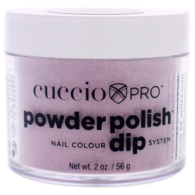 Cuccio Colour Pro Powder Polish Nail Colour Dip System - Barbie Pink Glitter by Cuccio Colour for Women - 1.6 oz Nail Image 1