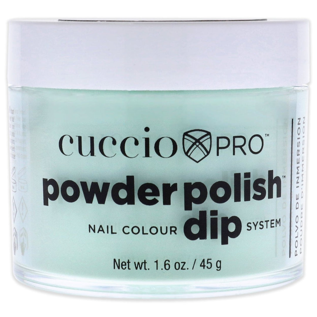 Cuccio Colour Pro Powder Polish Nail Colour Dip System - Mint Sorbet by Cuccio Colour for Women - 1.6 oz Nail Powder Image 1