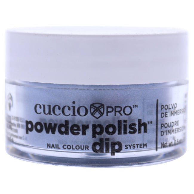 Cuccio Pro Powder Polish Nail Colour Dip System - Blue with Blue Mica by Cuccio for Women - 0.5 oz Nail Powder Image 1