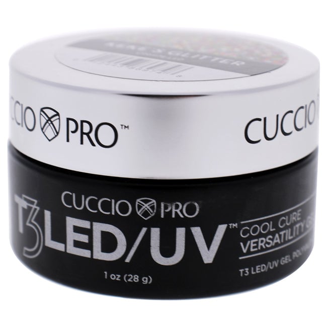 Cuccio Pro T3 Cool Cure Versatility Gel - Kekes Glitter by Cuccio Pro for Women - 1 oz Nail Gel Image 1