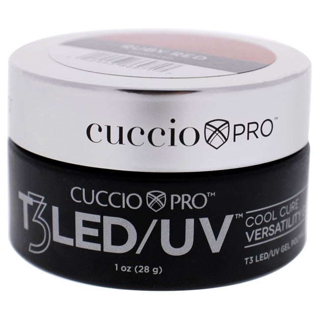 Cuccio Pro T3 Cool Cure Versatility Gel - Rubi Red by Cuccio Pro for Women - 1 oz Nail Gel Image 1