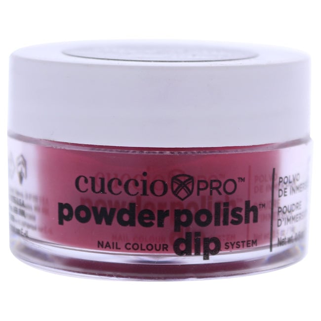 Cuccio Pro Powder Polish Nail Colour Dip System - Strawberry Red by Cuccio for Women - 0.5 oz Nail Powder Image 1