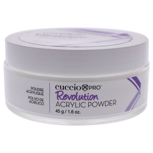 Cuccio Pro Revolution Acrylic Powder - Clear by Cuccio Pro for Women - 1.6 oz Acrylic Powder Image 1