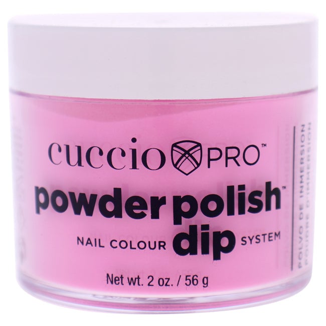 Cuccio Pro Powder Polish Nail Colour Dip System - Neon Pink by Cuccio for Women - 1.6 oz Nail Powder Image 1